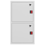 ШП-К-О-Пульс-320-12 ВЗБ ЛЕВО шкаф пожарный с евроручками (встроенный, закрытый, белый)