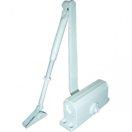 Е-604 доводчик для дверей (нагрузка до 100 кг), белый