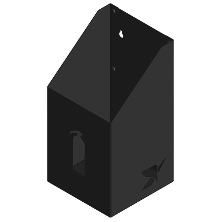 П-15 ПУЛЬС черная универсальная подставка для огнетушителя П-15 ПУЛЬС черная универсальная подставка для огнетушителя