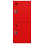 ШП-К-Пульс-320-21 НЗК ЕВРО правый шкаф пожарный с евроручками (навесной, закрытый, красный)