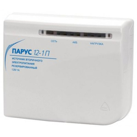 Парус-12-1П исп.1 12В,1А, под аккум. бат 1,2А источник вторичного электропитания 12В,1А под аккум. бат1,2А