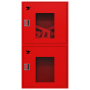 ШП-К-О-Пульс-320-12 НОК ЕВРО правый шкаф пожарный с евроручками (навесной, открытый, красный)