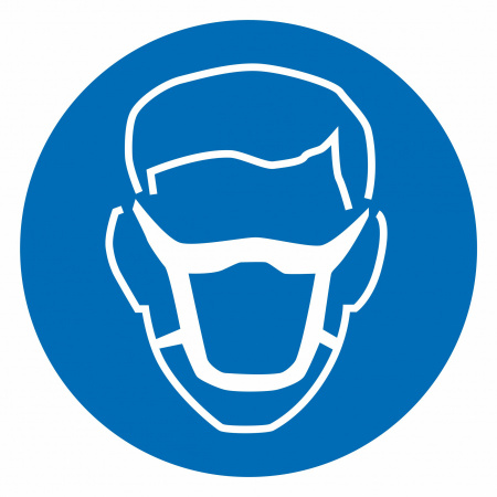 Знак M18 Работать в защитной повязке на самоклеящейся фотолюминесцентной плёнке на пластиковой основе, 200х200 НПО ПУЛЬС Знак M18 Работать в защитной повязке на самоклеящейся фотолюминесцентной плёнке на пластиковой основе, 200х200 НПО ПУЛЬС