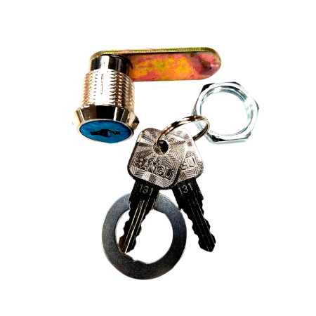 Замок для пожарного шкафа (почтового типа) цельно металлический