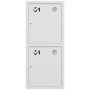 ШП-К-003-21 "Т" ВЗБ М01 правый шкаф пожарный с почтовыми замками (встроенный, закрытый, белый)