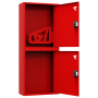 ШП-К-О-Пульс-320 НЗК ЕВРО правый шкаф пожарный с евроручкой (навесной, закрытый, красный)