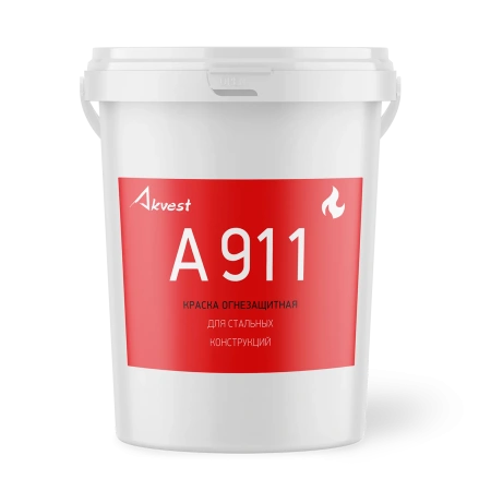 Аквест-911 (А 911) (25 кг) краска огнезащитная для стальных конструкций