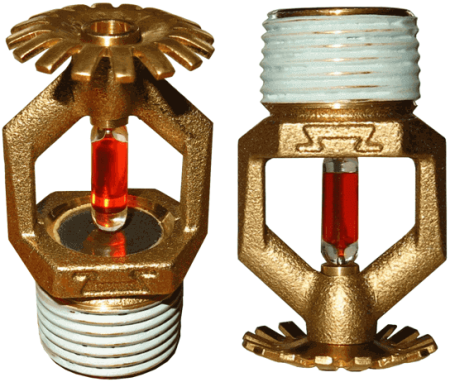 СУУ-К115 (СУS0-РУд0,60-R1/2/Р57.В3) 57⁰С 1/2" белый cпринклер водяной специальный универсальный с герметиком