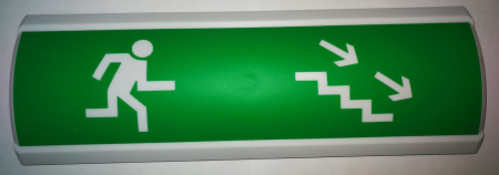 Светильник аварийный ЛЮКС-220 Р (220В) c аккумулятором "ЧЕЛОВЕК ЛЕСТНИЦА ВПРАВО ВНИЗ" Светильник аварийный ЛЮКС-220 Р (220В) c аккумулятором "ЧЕЛОВЕК ЛЕСТНИЦА ВПРАВО ВНИЗ"