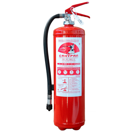 ОВЭ-5-ABCE Самурай огнетушитель воздушно-эмульсионный