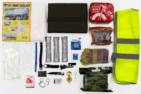 Тревожный чемоданчик "Набор для выживания в условиях ЧС М01"