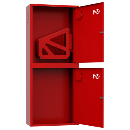 ШП-К-О-003 "Т" НЗК М01 правый шкаф пожарный с почтовым замком (навесной, закрытый, красный)
