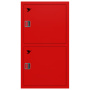 ШП-К-О-Пульс-320-12 ВЗК ЕВРО правый шкаф пожарный с евроручками (встроенный, закрытый, красный)