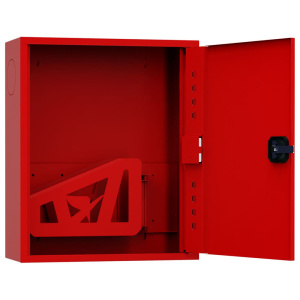 ШП-К-Пульс-310 НЗК/ВЗК (У) универсальный шкаф пожарный с ручкой-замком (закрытый, красный)