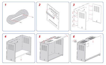 Скат-1200 И7 исп.5000 в корп. под. АКБ 2шт, 40Ач источник питания
