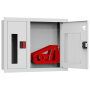 ШП-К-О-Пульс-315 ВОБ ЕВРО правый шкаф пожарный с евроручкой (встроенный, открытый, белый)