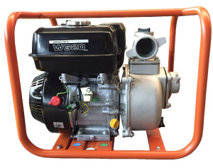 Мотопомпа бензиновая для среднезагрязненной воды ZONGSHEN WG 20