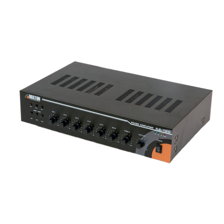 ROXTON AZ-120 усилитель 120 Вт, 3 микр./2 лин. входа, 6 зон