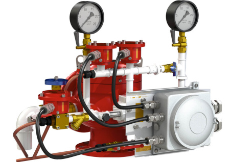 Узел управления УУ-Д100/1,2 (Р.Э24.Г0,07) - ВФ.УЗ.1 комбинир. привод взрывозащиненный