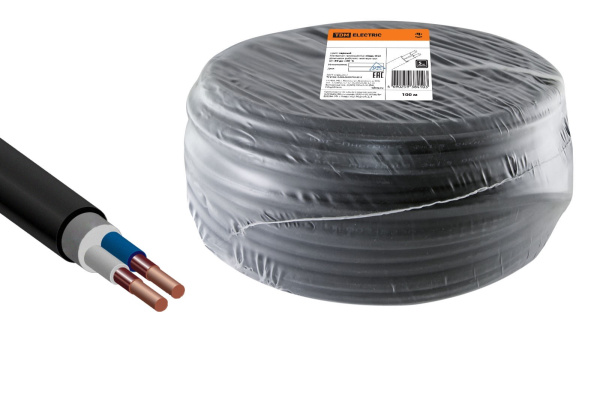 ВВГнг-FRLS 2 x1.5 кабель (бухта 100м)