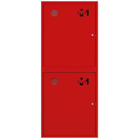 ШП-К-О-003 "Т" НЗК М01 левый шкаф пожарный с почтовым замком (навесной, закрытый, красный)