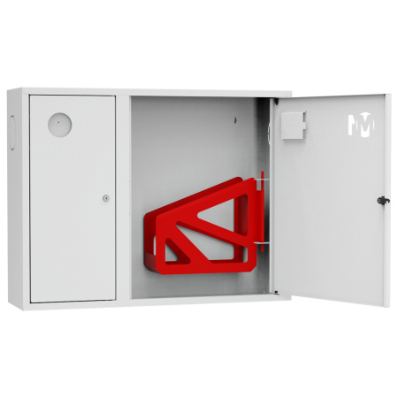 ШП-К-О-002 "Т" НЗБ М01 правый шкаф пожарный с почтовым замком (навесной, закрытый, белый) ШП-К-О-002 "Т" НЗБ М01 правый шкаф пожарный с почтовым замком (навесной, закрытый, белый)