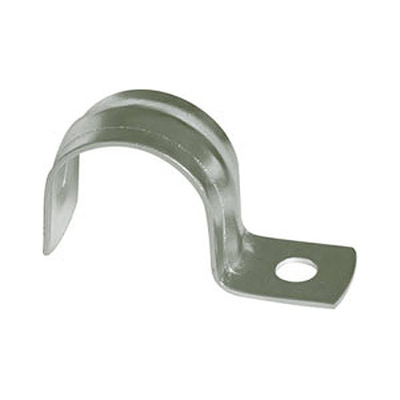 Скоба для металлорукава (однолапковая) - 20 мм