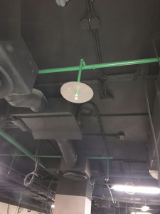 Экран Тип "ОТ" ф400/ф30 (хомут 25-40) из 2х частей