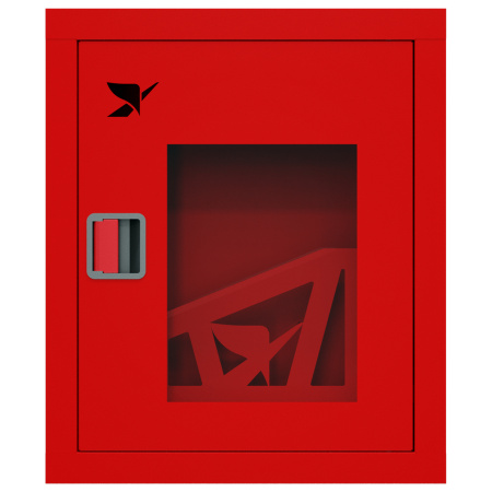 ШП-К-Пульс-310 ВОК ЕВРО правый Шкаф пожарный с евроручкой (встроенный, открытый, красный)