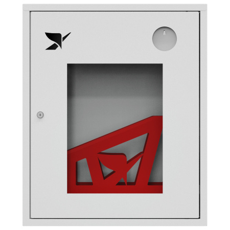 ШП-К-Пульс-310 НОБ правый Шкаф пожарный с почтовым замком (навесной, открытый, белый)