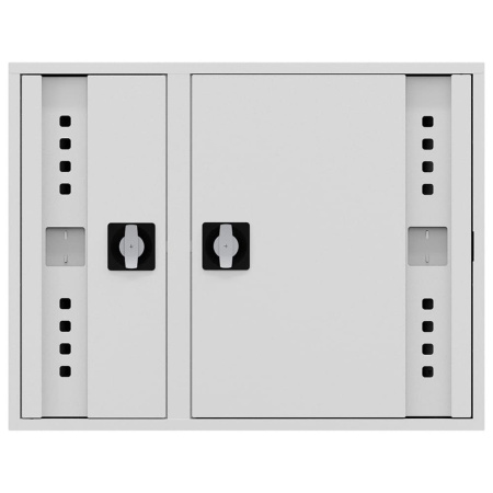 ШП-К-О-Пульс-315 НЗБ/ВЗБ (У) универсальный шкаф пожарный с ручкой-замком (закрытый, белый)