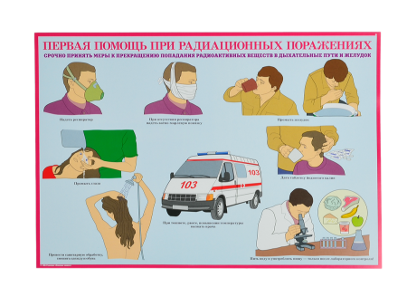 Комплект плакатов 'Первая помощь при чрезвычайных ситуациях' (А3, 10 листов) Комплект плакатов 'Первая помощь при чрезвычайных ситуациях' (А3, 10 листов)