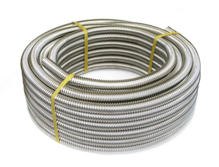 Труба гофрированная Stahlmann отожженная (нержавеющая сталь) - бухта 50/30/20 м Труба гофрированная Stahlmann отожженная (нержавеющая сталь) - бухта 50/30/20 м