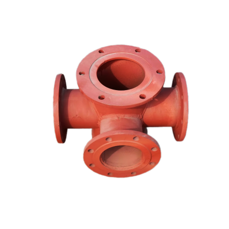 ППТФ Ду-150х150 подставка пожарная тройная фланцевая, Ру-10