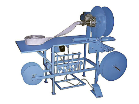 Станок для навязки пожарных рукавов и перекатки на новое ребро ТЦ-15П Станок для навязки пожарных рукавов и перекатки на новое ребро ТЦ-15П